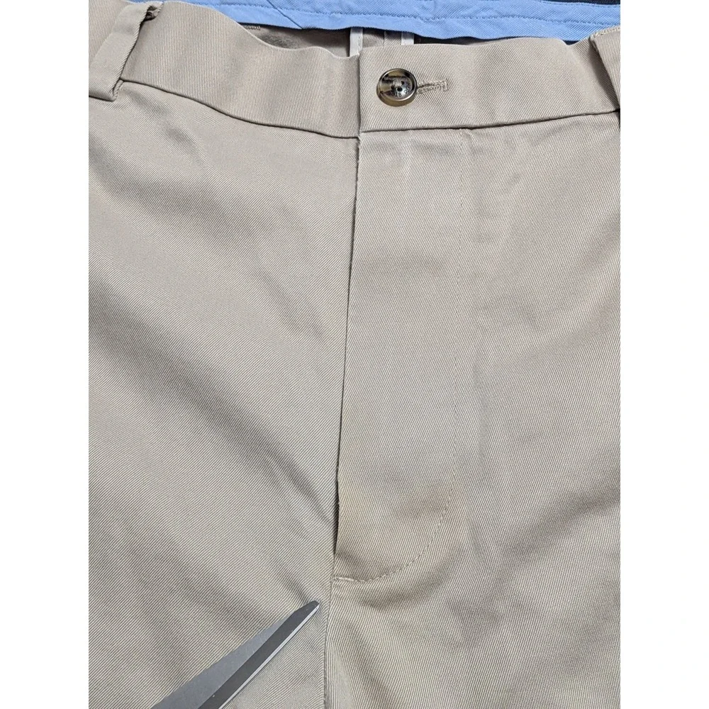 Brooks Brothers Men's 36x30 Khaki Chinos Advantage Clark Stretch Lightweight
